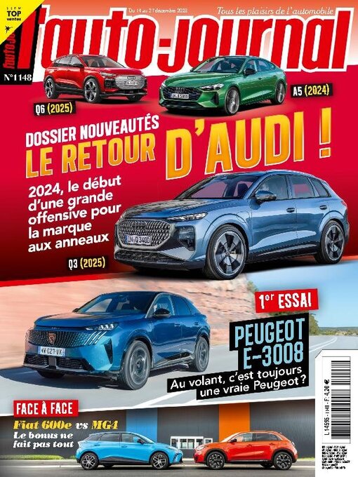 Title details for L'auto Journal by Editions Reworld Springer - Available